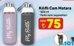 KILIFLI CAM MATARA 500 ML KILIFLI CAM MATARA 500 ML